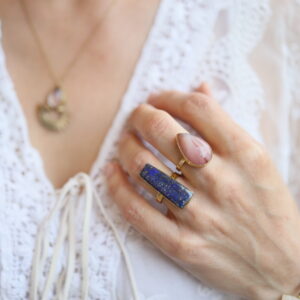 pierścionki lapis lazuli